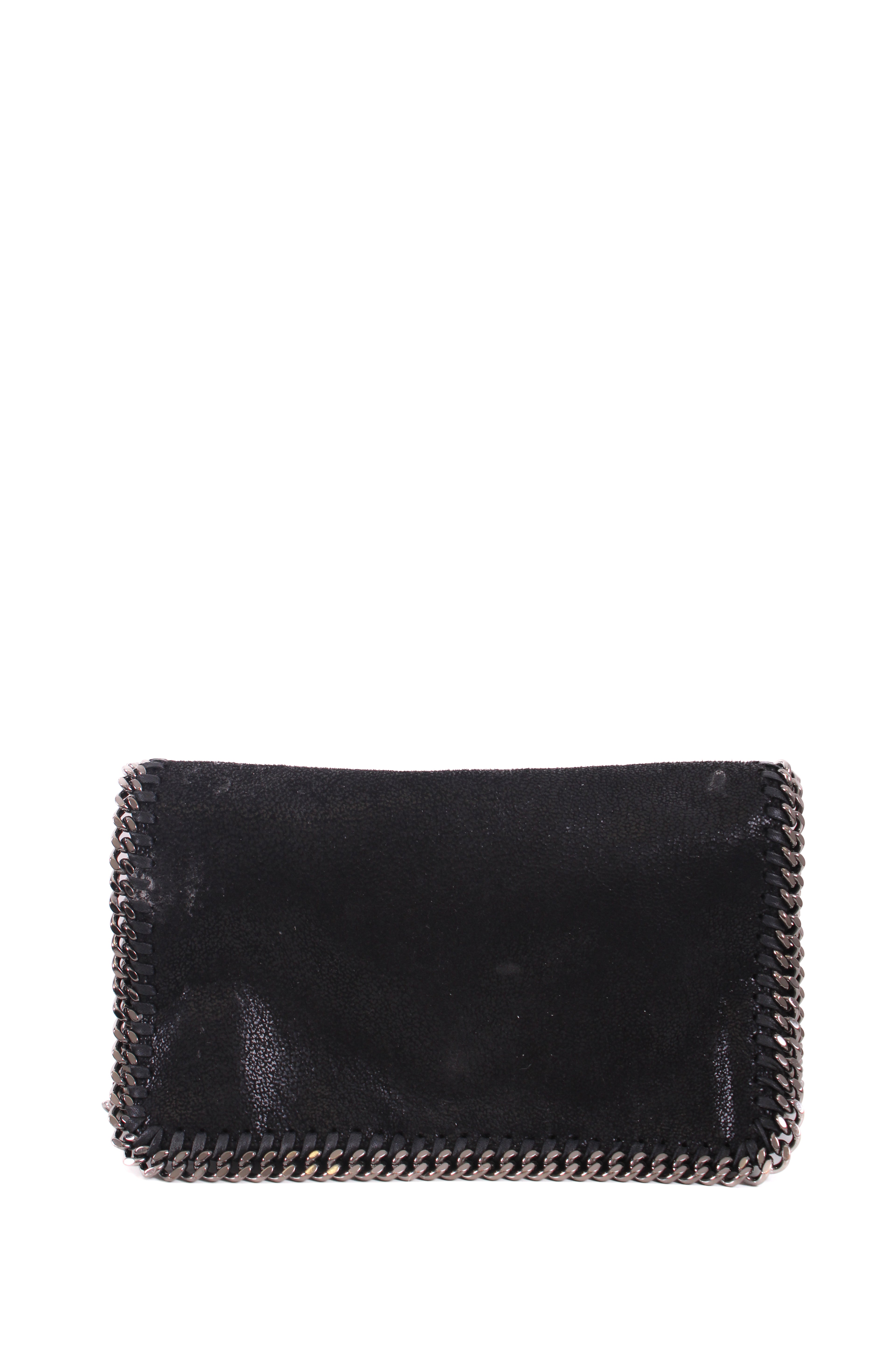 Stella McCartney Falabella Fold Over Crossbody Black