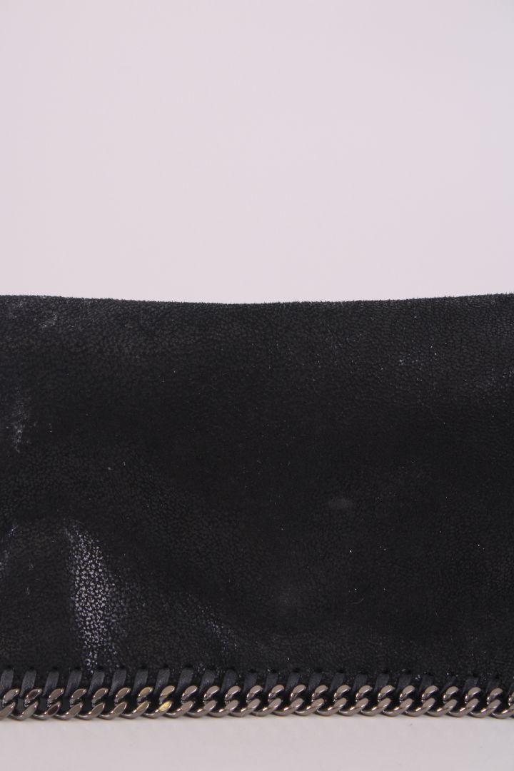 Stella McCartney Falabella Fold Over Crossbody Black