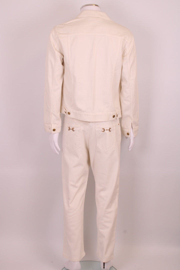 Gucci Denim Co-ord Cream M