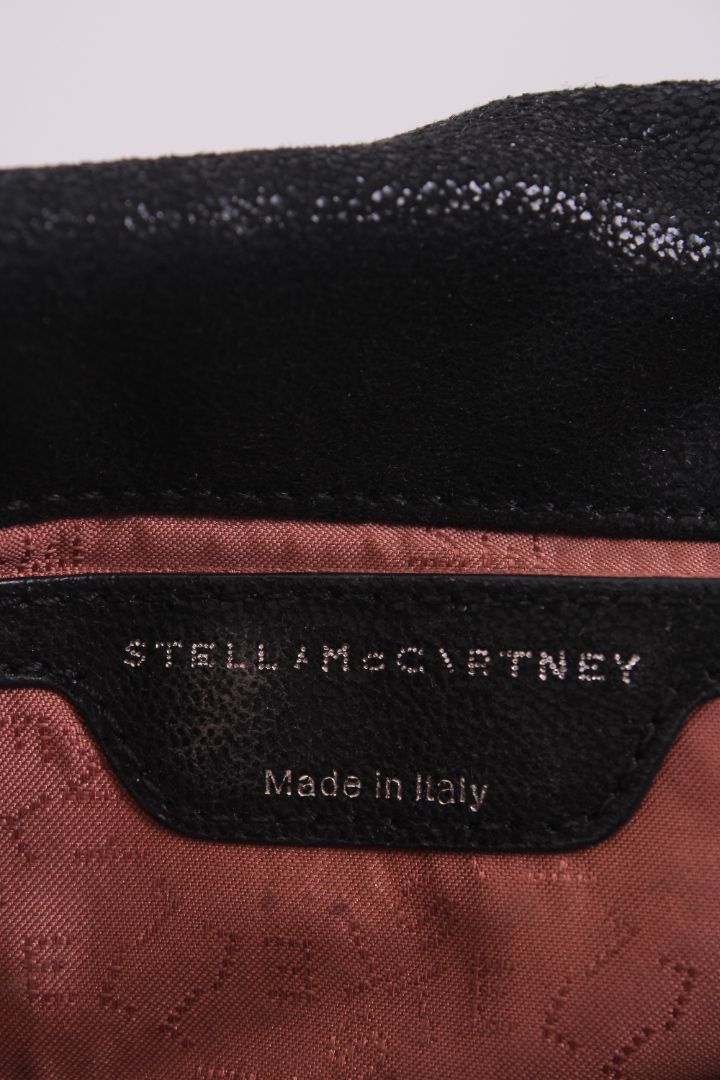 Stella McCartney Falabella Fold Over Crossbody Black