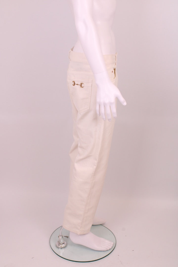 Gucci Denim Co-ord Cream M