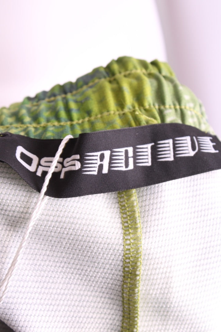 Off-White Printed Shorts & Top Green M / L