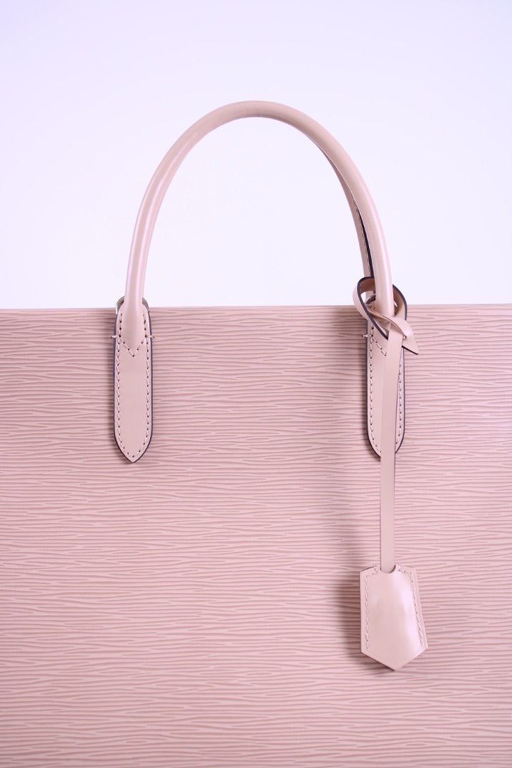 Louis Vuitton Marly MM Epi Handbag Nude