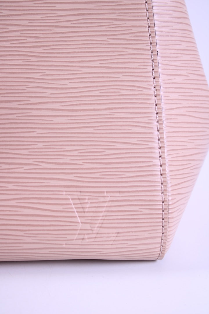 Louis Vuitton Marly MM Epi Handbag Nude