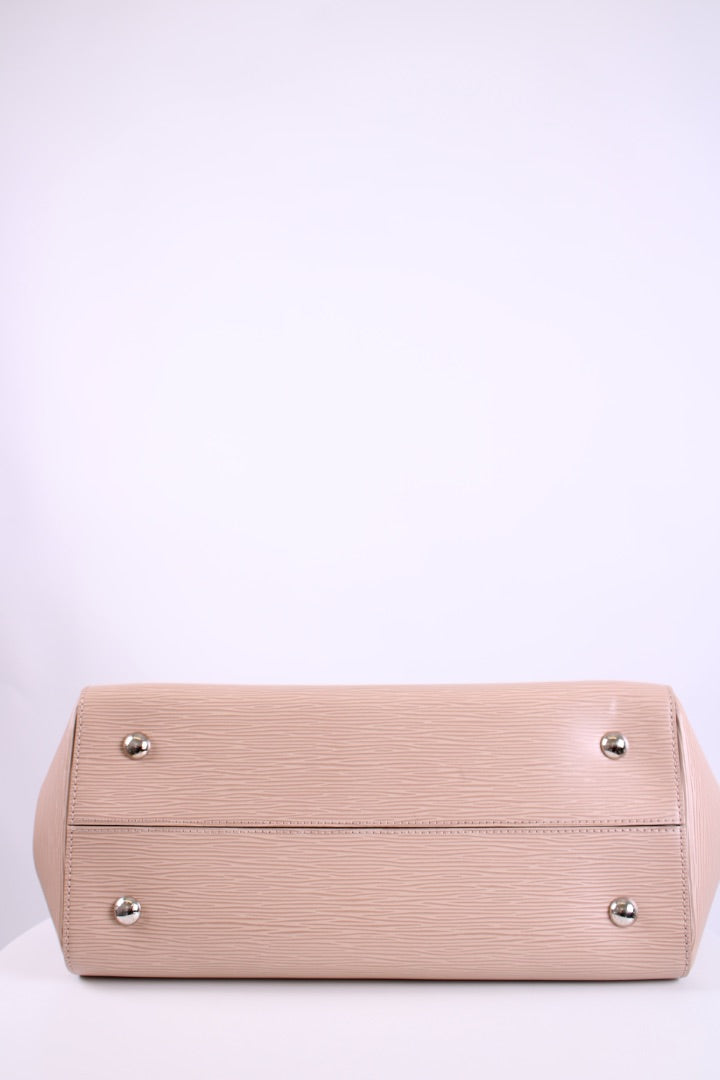 Louis Vuitton Marly MM Epi Handbag Nude