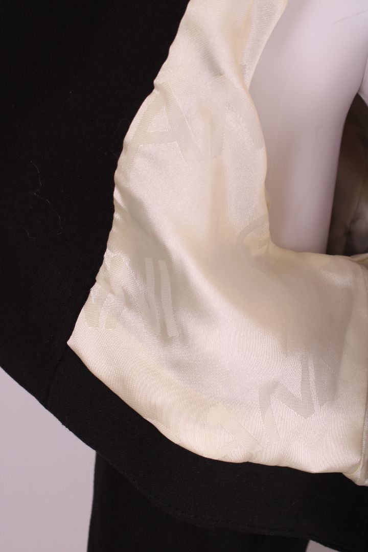 Ganni Cropped Jacket Black 6