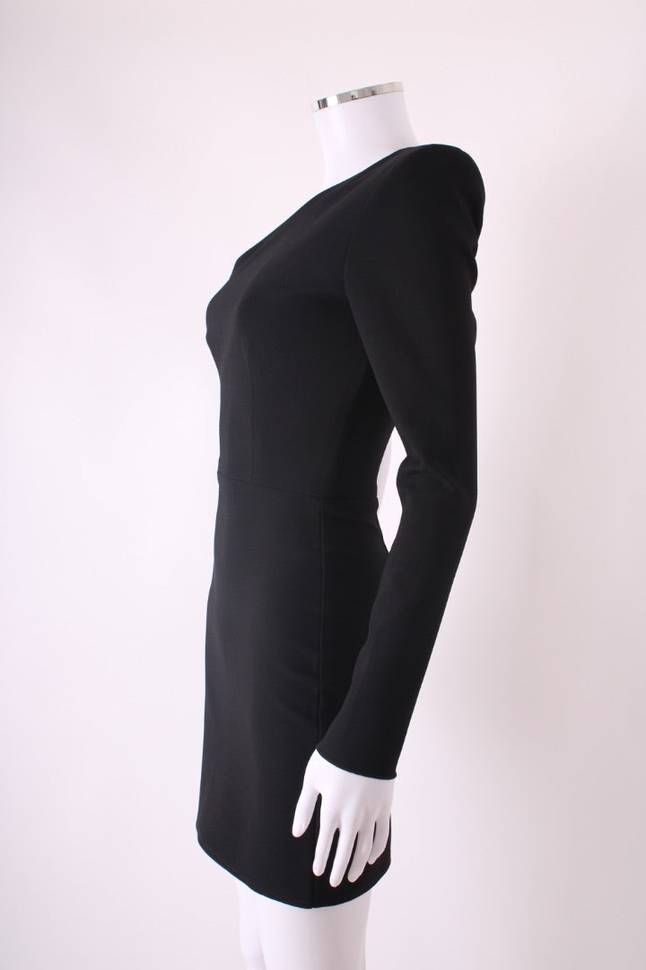 Alex Perry One Sleeve Dress Black 6