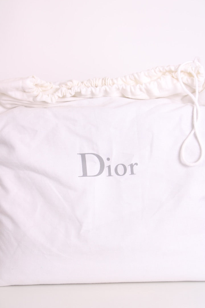 Dior Quilted Tote Bag Grey