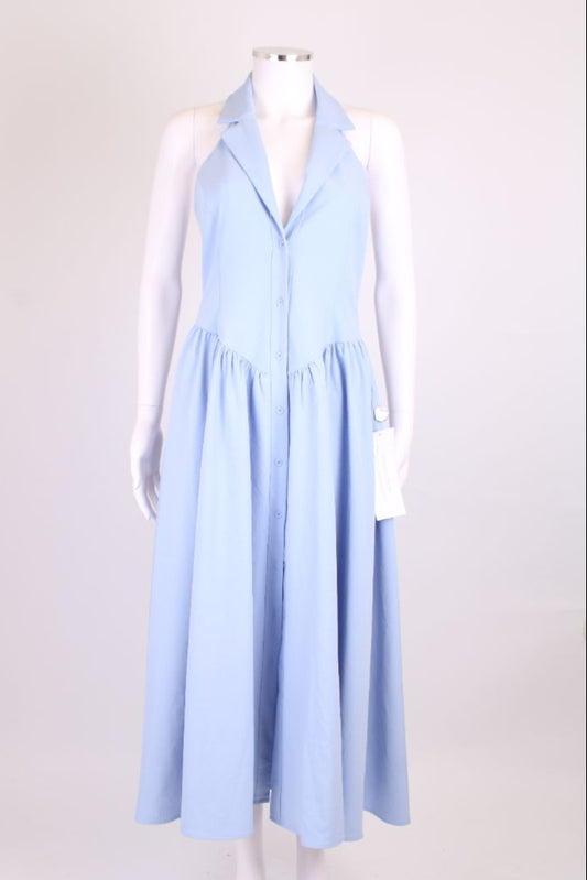 Club L Halter Neck Dress Blue 10