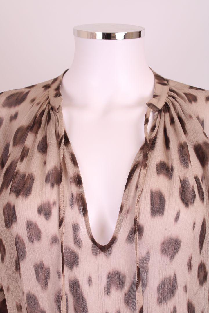 Anine Bing Dress Leopard Print S