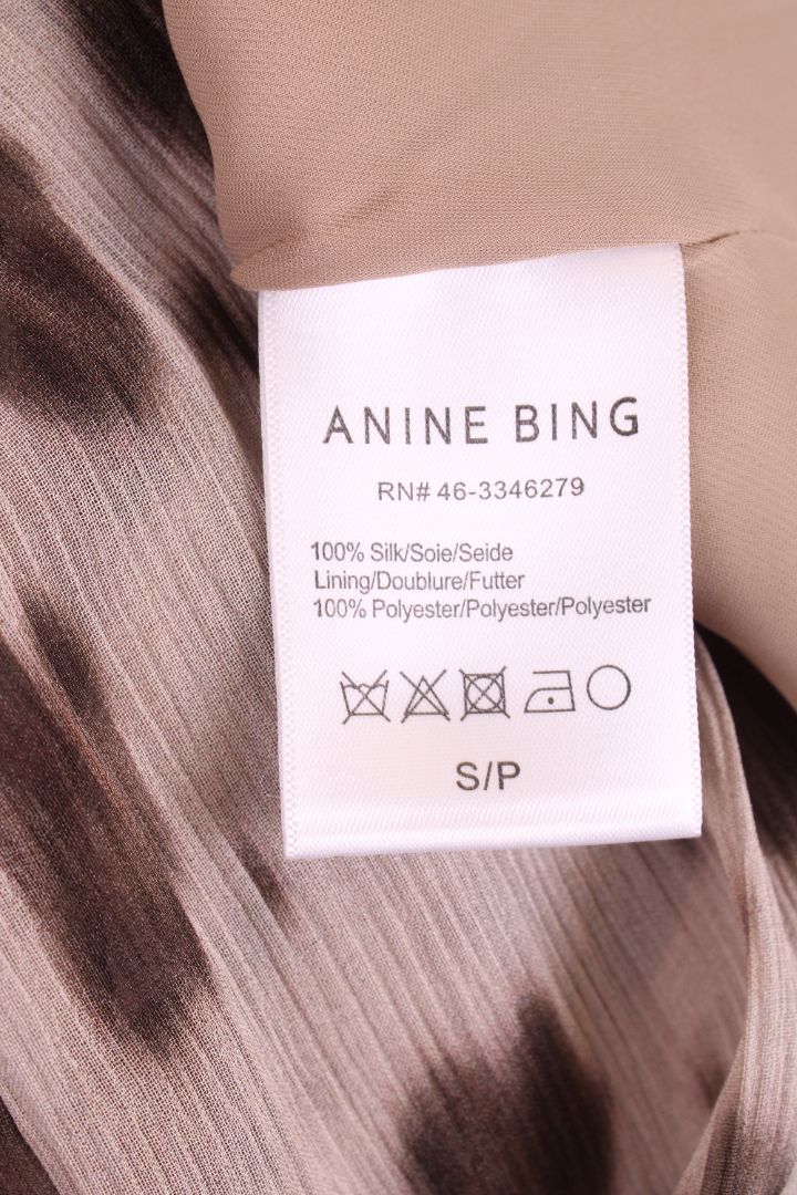 Anine Bing Dress Leopard Print S
