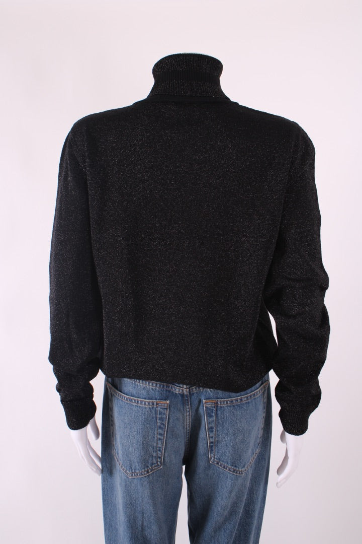 Fendi Lurex Monster Jumper Black/ Silver 12