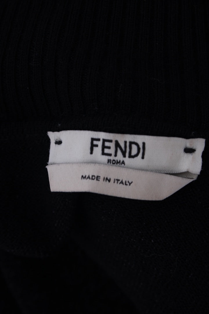 Fendi Lurex Monster Jumper Black/ Silver 12