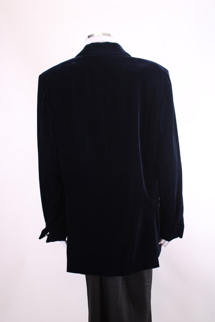 Stella McCartney Velvet Blazer Navy 10