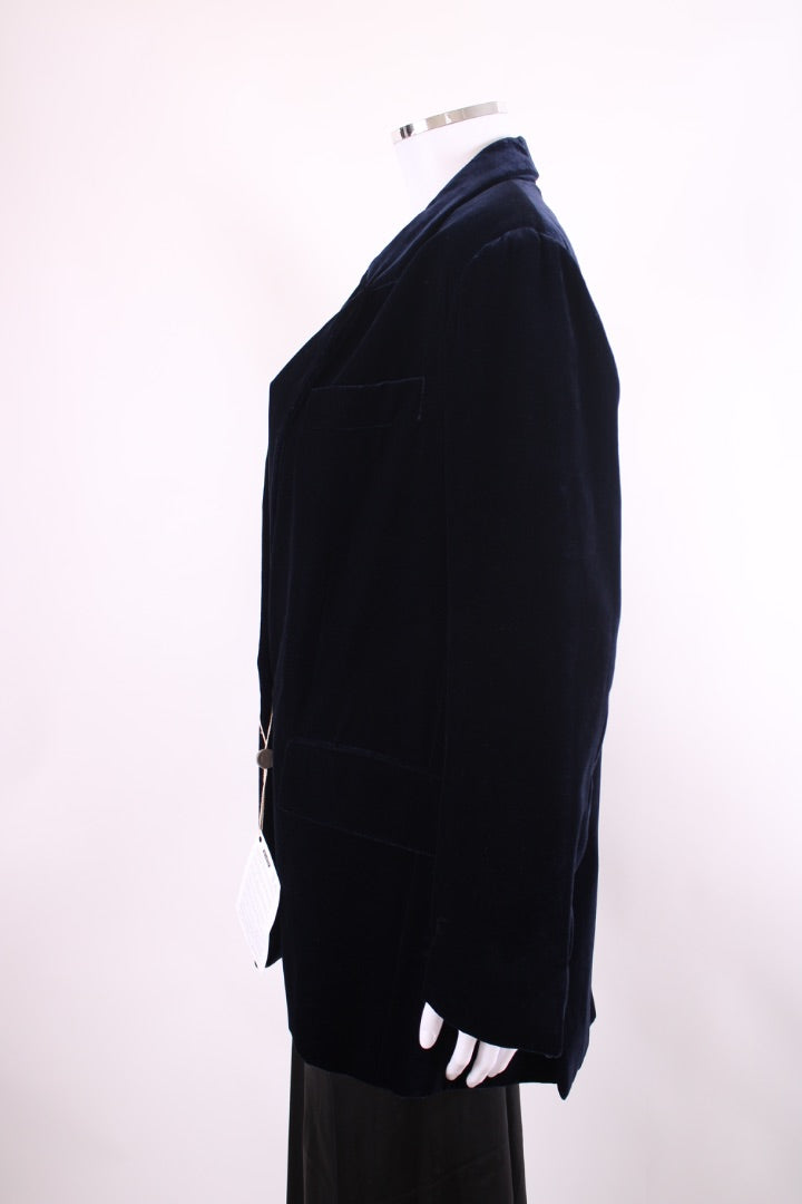 Stella McCartney Velvet Blazer Navy 10
