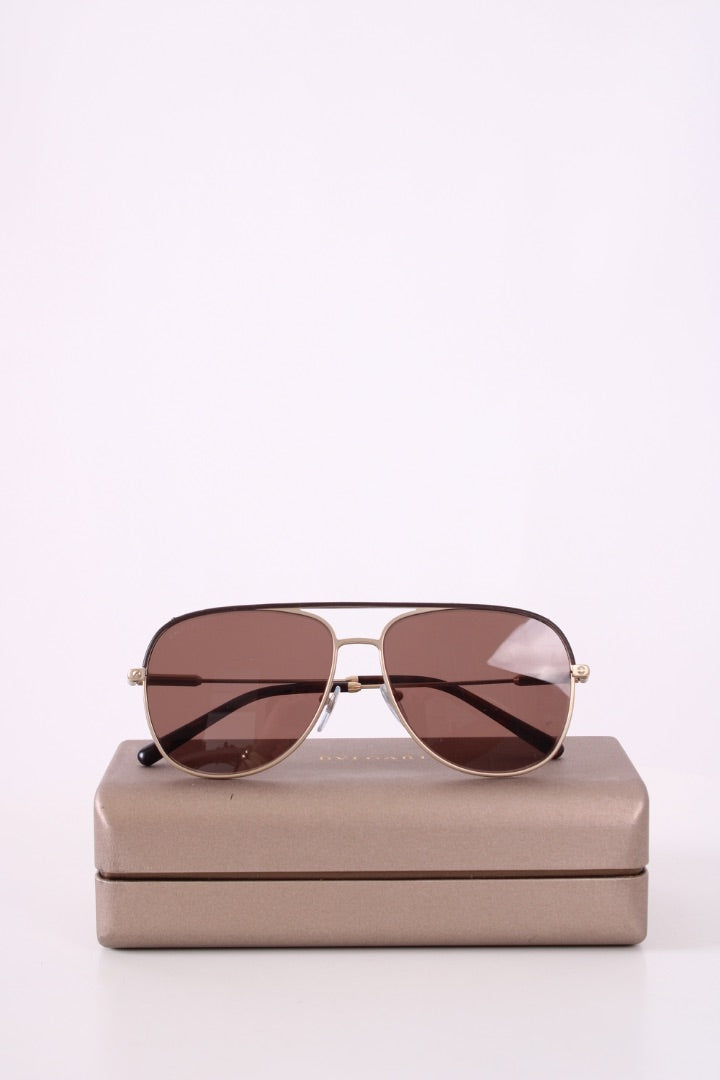 Bvlgari Aviator Sunglasses Grey