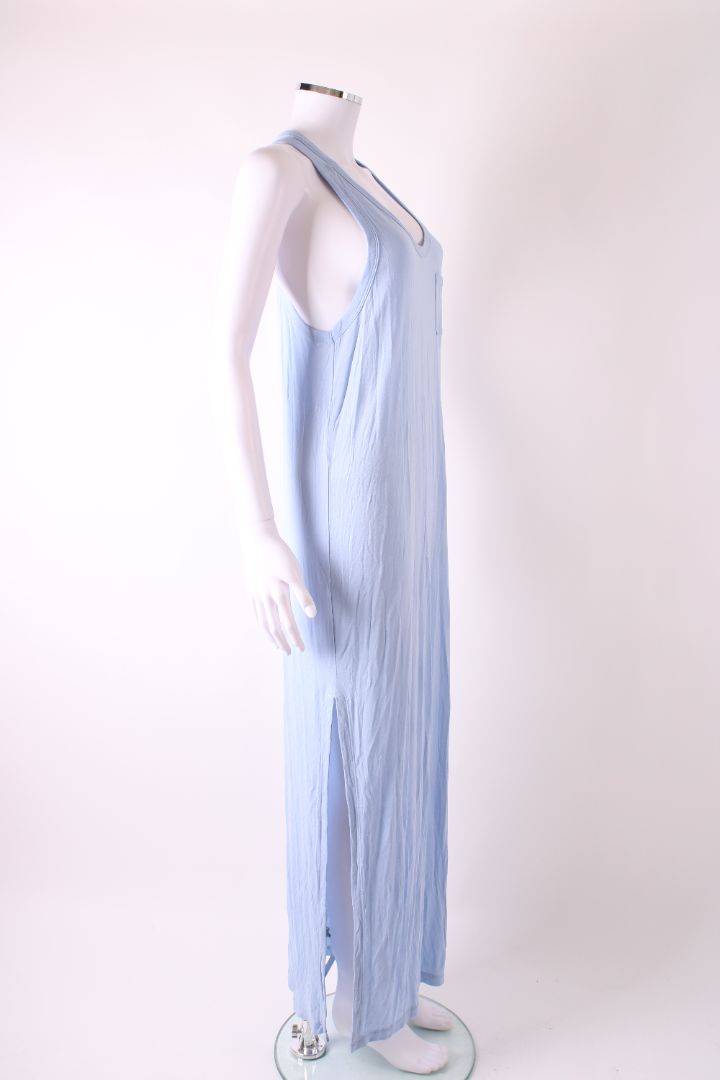 T By Alexander Wang S/S T-shirt Maxi Dress Blue S