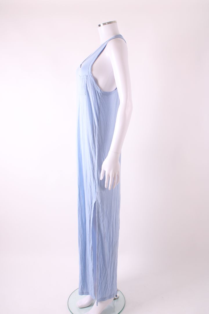 T By Alexander Wang S/S T-shirt Maxi Dress Blue S