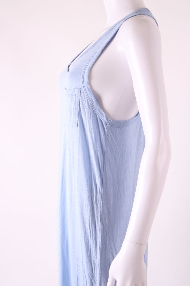 T By Alexander Wang S/S T-shirt Maxi Dress Blue S