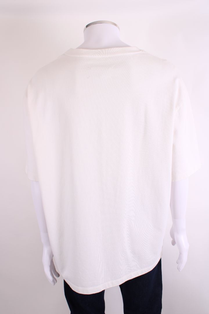 Maison Margiela Logo T-Shirt White/ Black XL