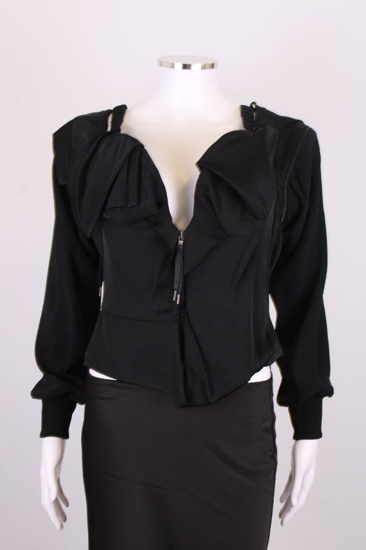 Vivienne Westwood Detachable Sleeve Corset Jacket Black M