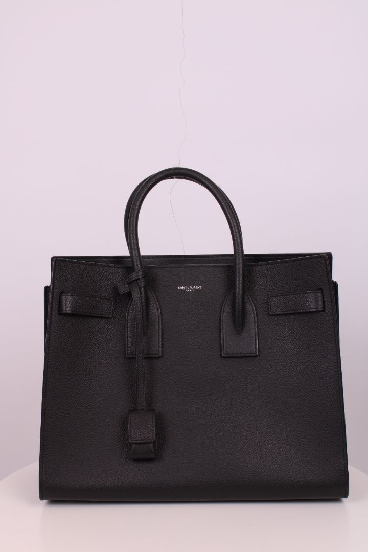 Saint Laurent Sac De Jour Handbag Black Small