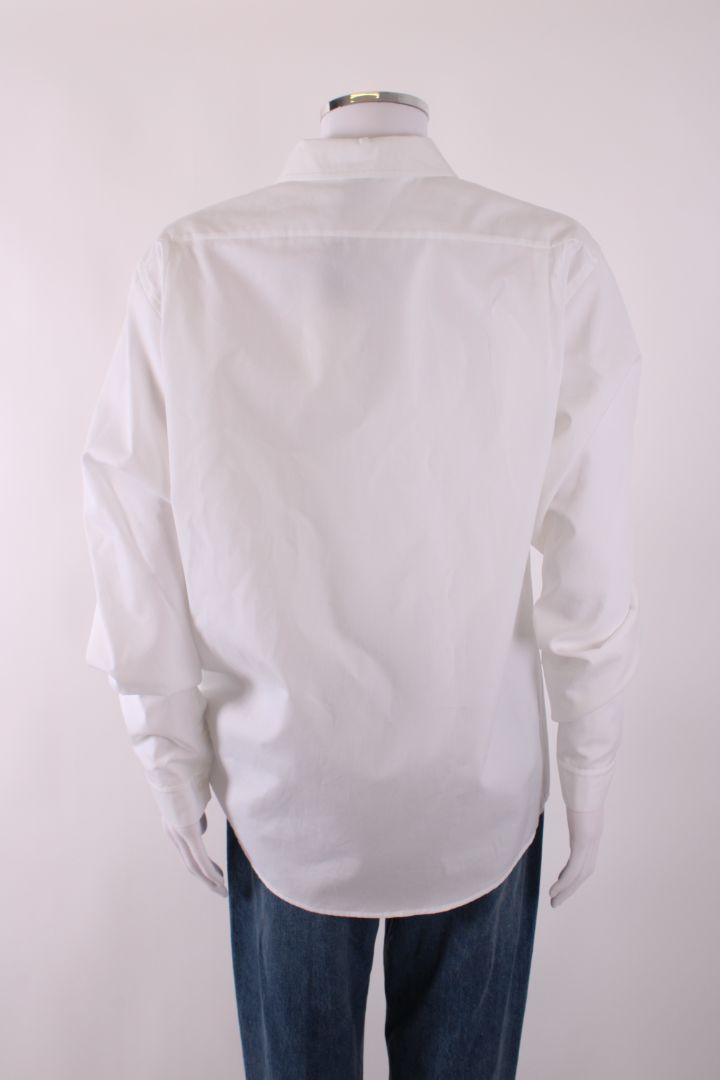 Giambattista Valli L/S Lace Trim Shirt White 8