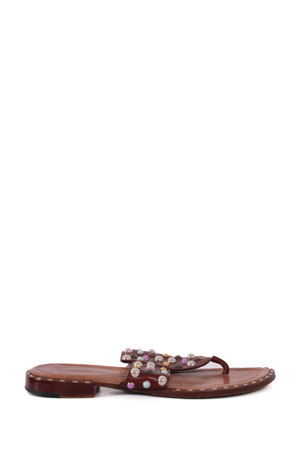 Dolce & Gabbana Studded sandals Brown 5