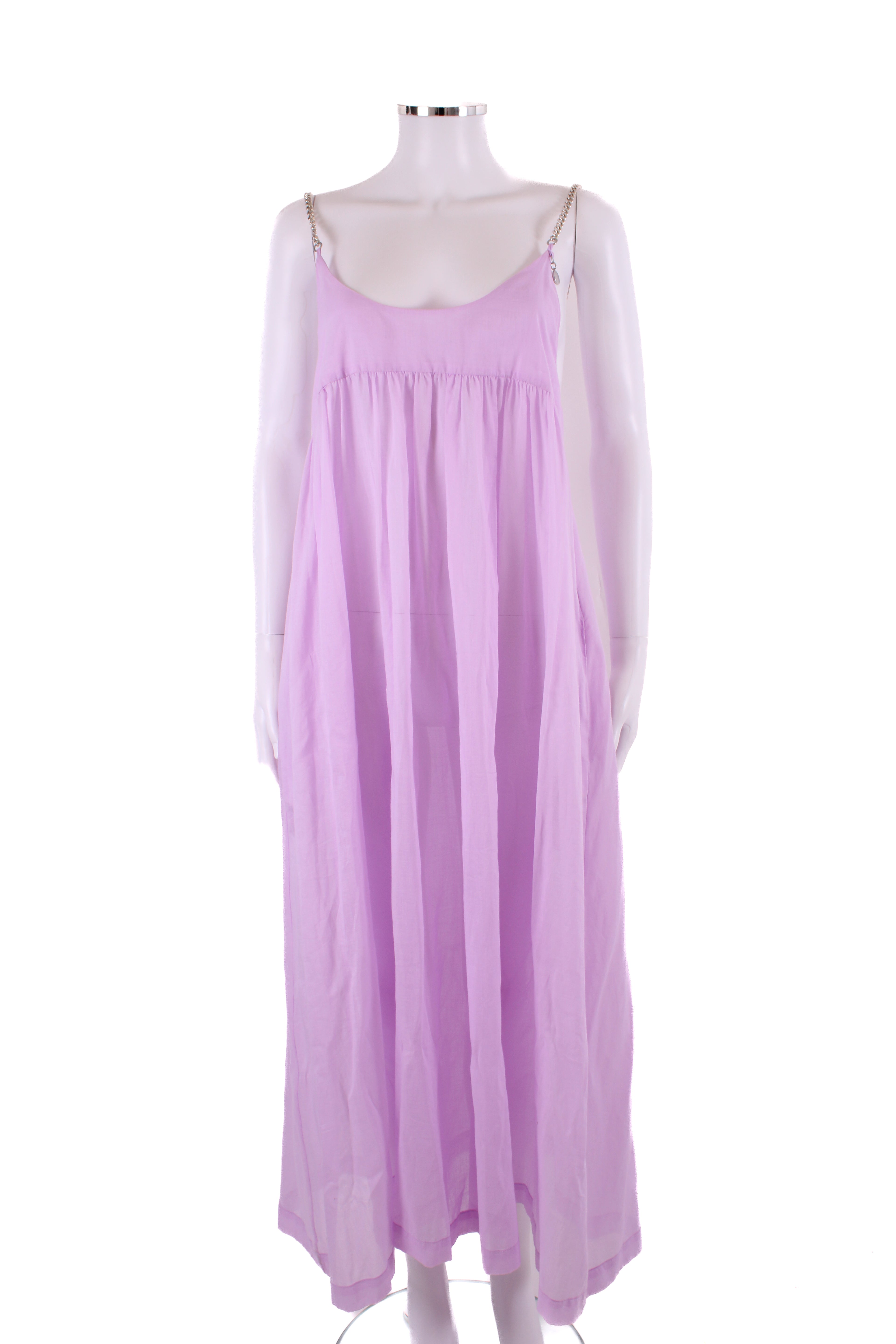 Stella McCartney S/S Falabella Chain Strap Dress Lilac S