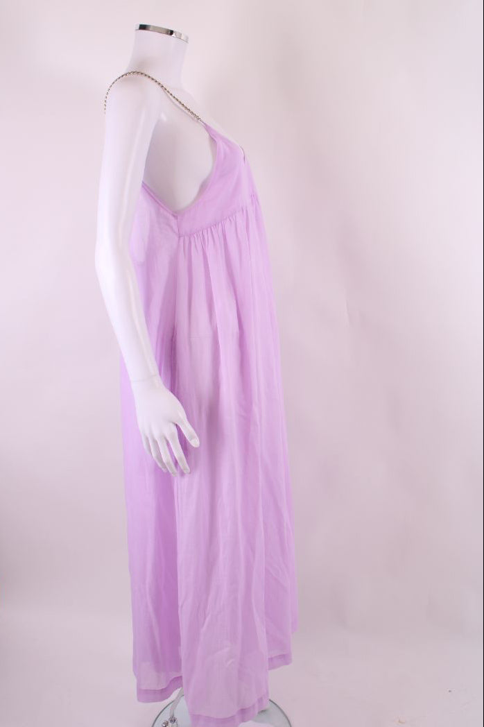 Stella McCartney S/S Falabella Chain Strap Dress Lilac S