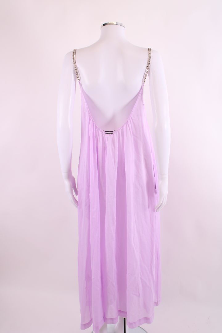 Stella McCartney S/S Falabella Chain Strap Dress Lilac S