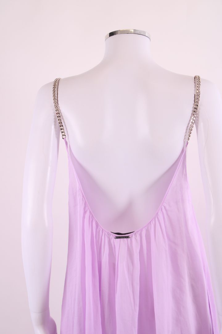 Stella McCartney S/S Falabella Chain Strap Dress Lilac S