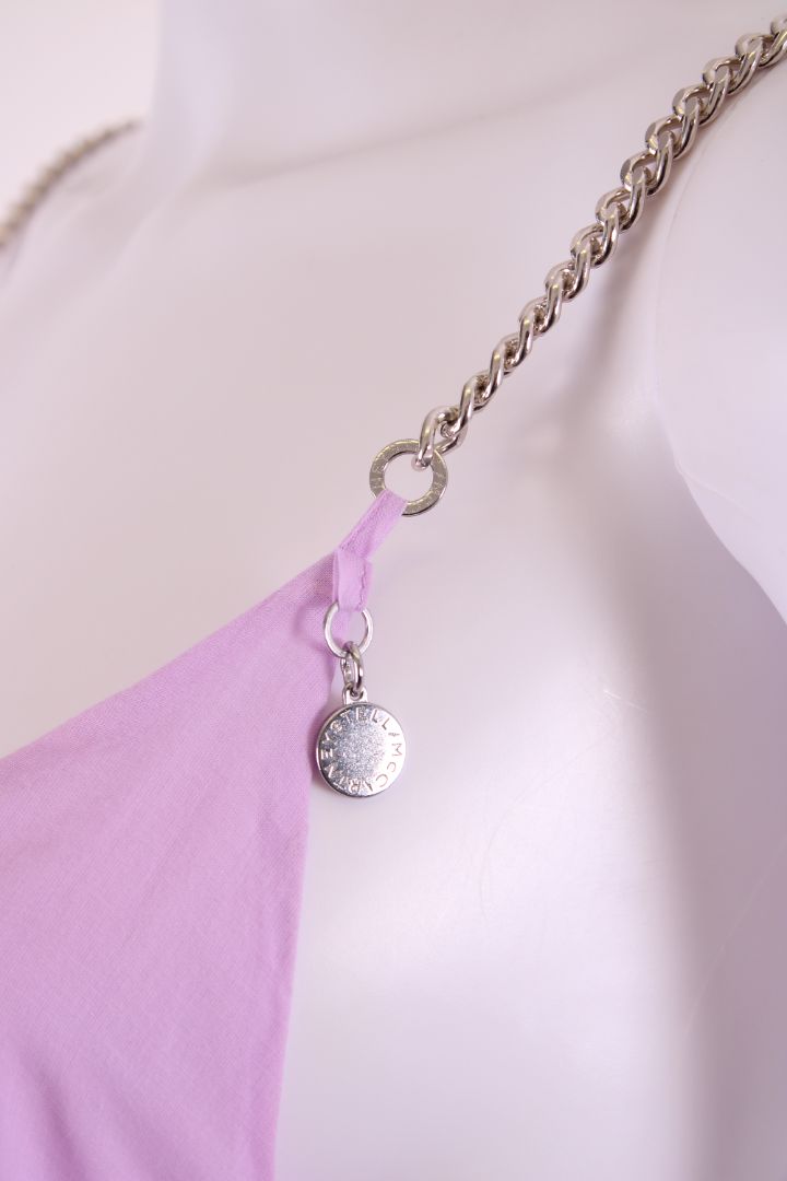 Stella McCartney S/S Falabella Chain Strap Dress Lilac S