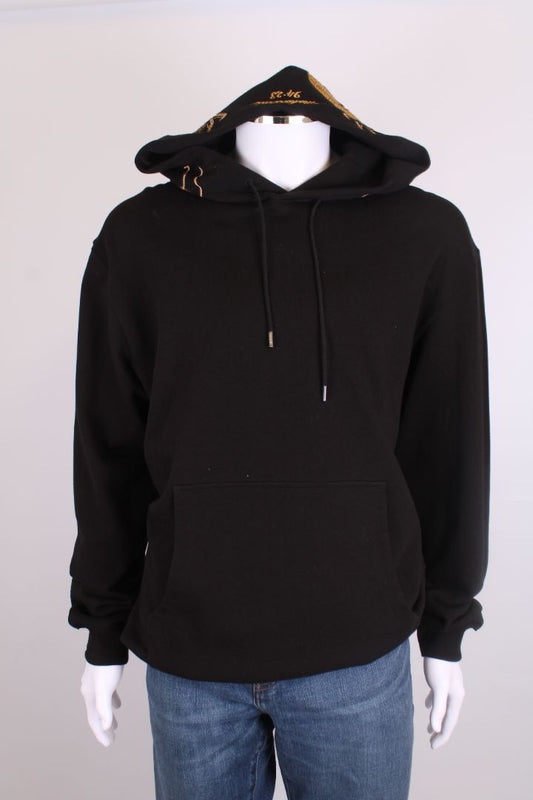 Maharishi Dragon Applique Hoodie Black L