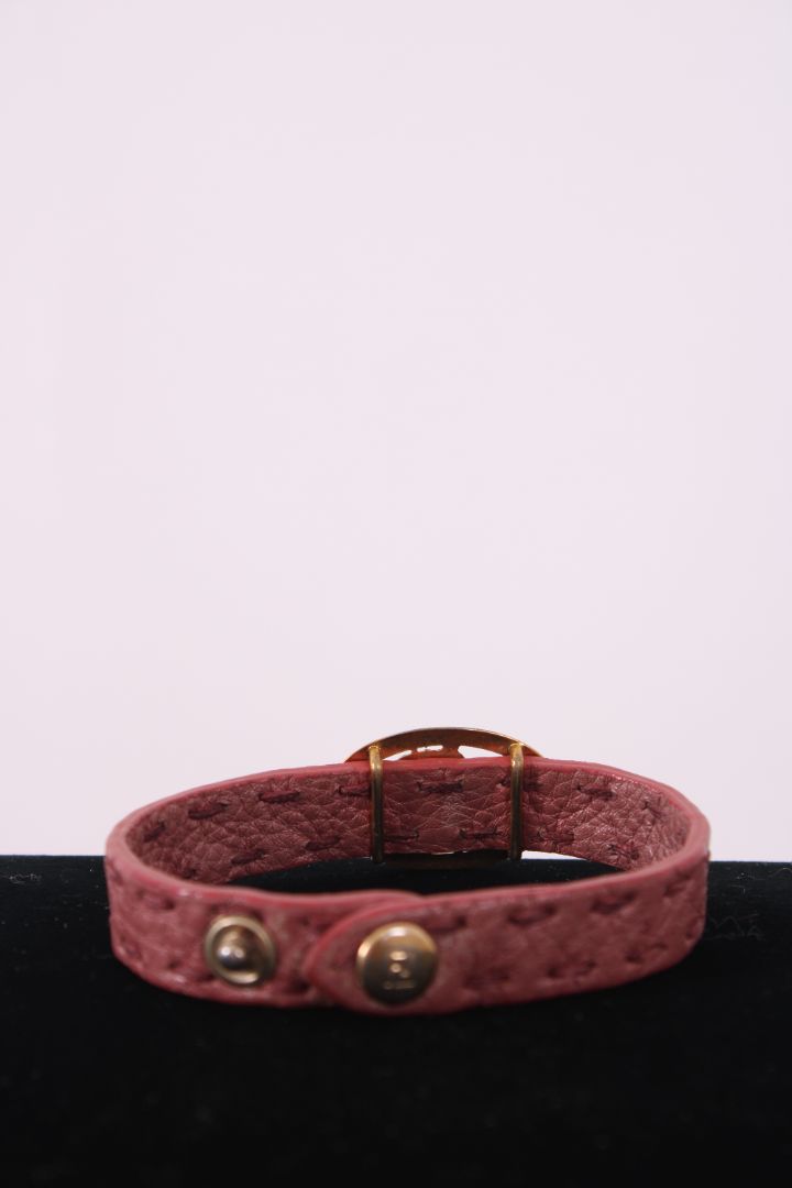 Fendi Selleria Horse Bracelet Dusty Pink