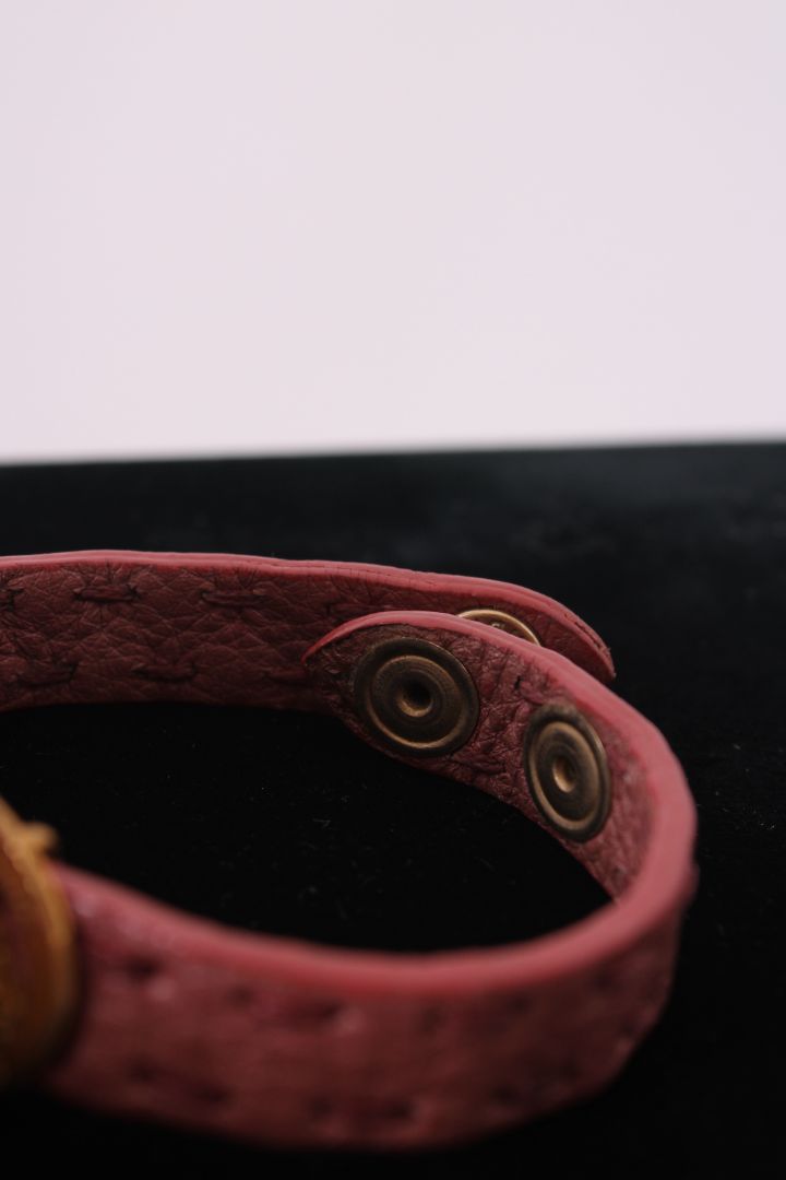 Fendi Selleria Horse Bracelet Dusty Pink