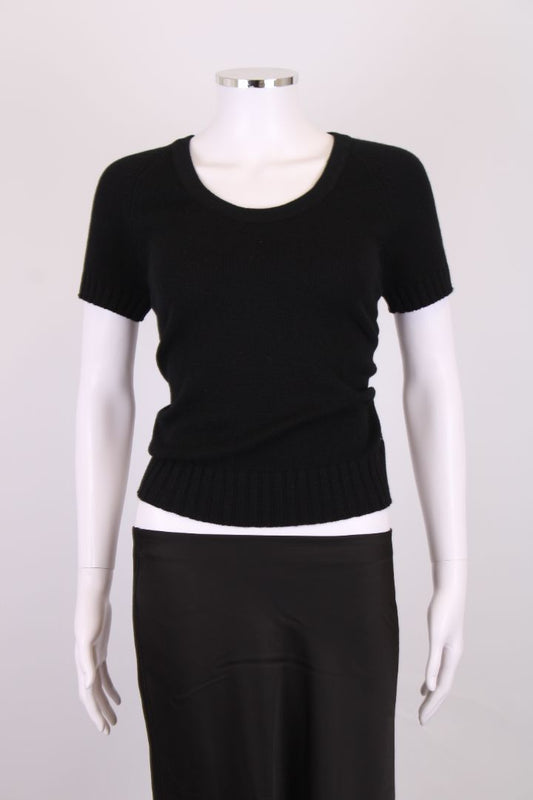 Hermes S/S Knit Jumper Black 8