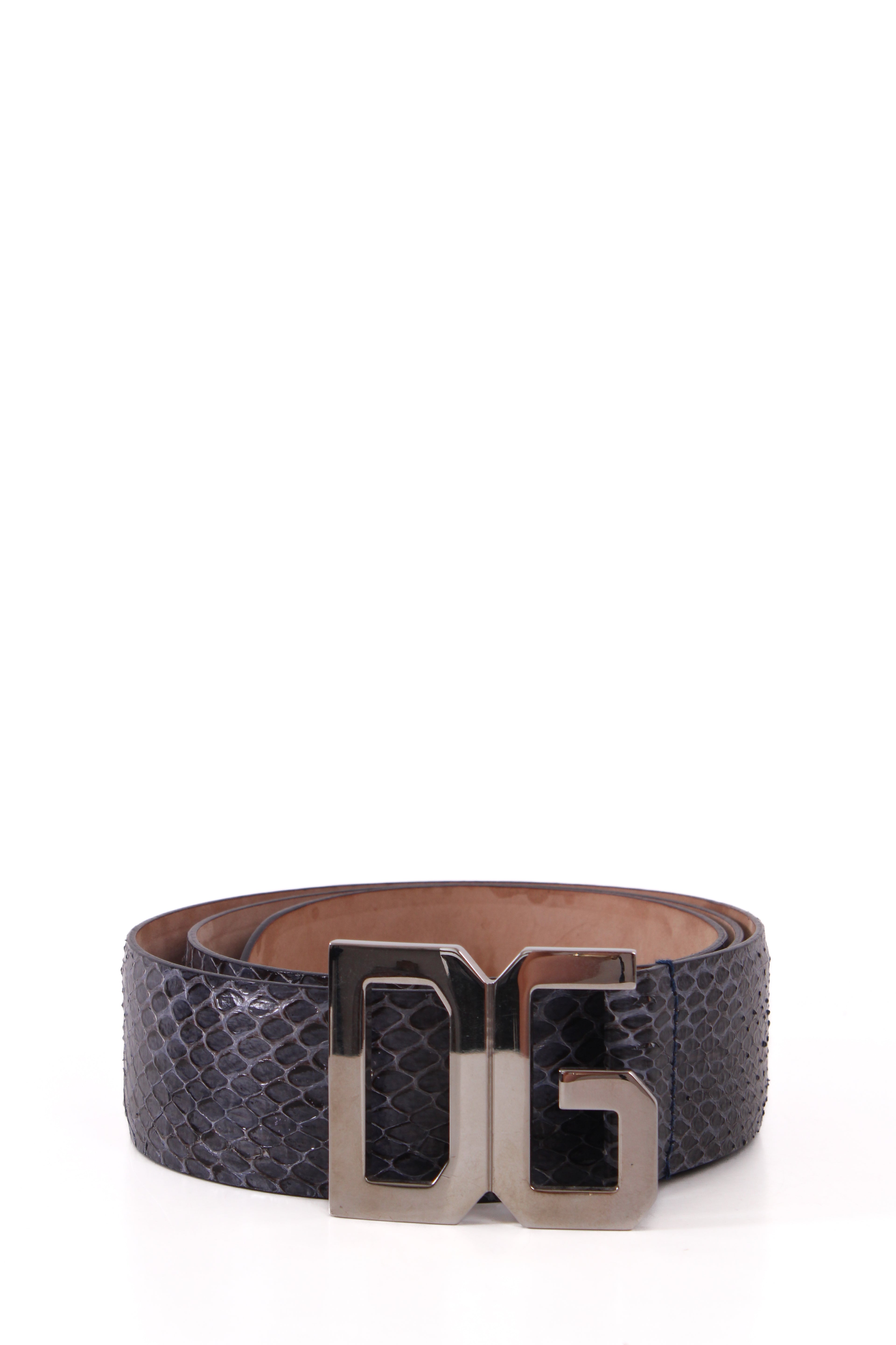D&G Belt Blue 36inch