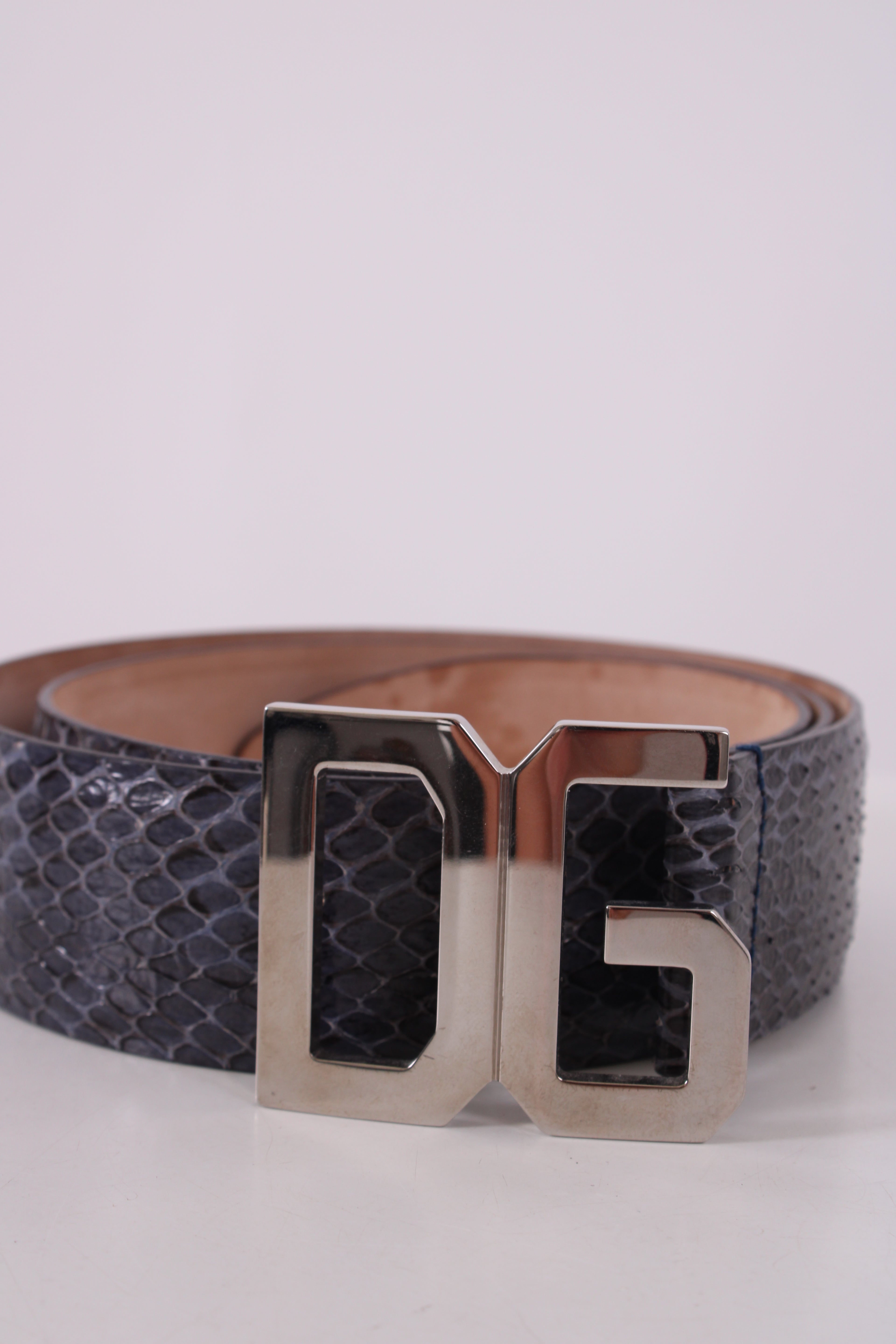 D&G Belt Blue 36inch