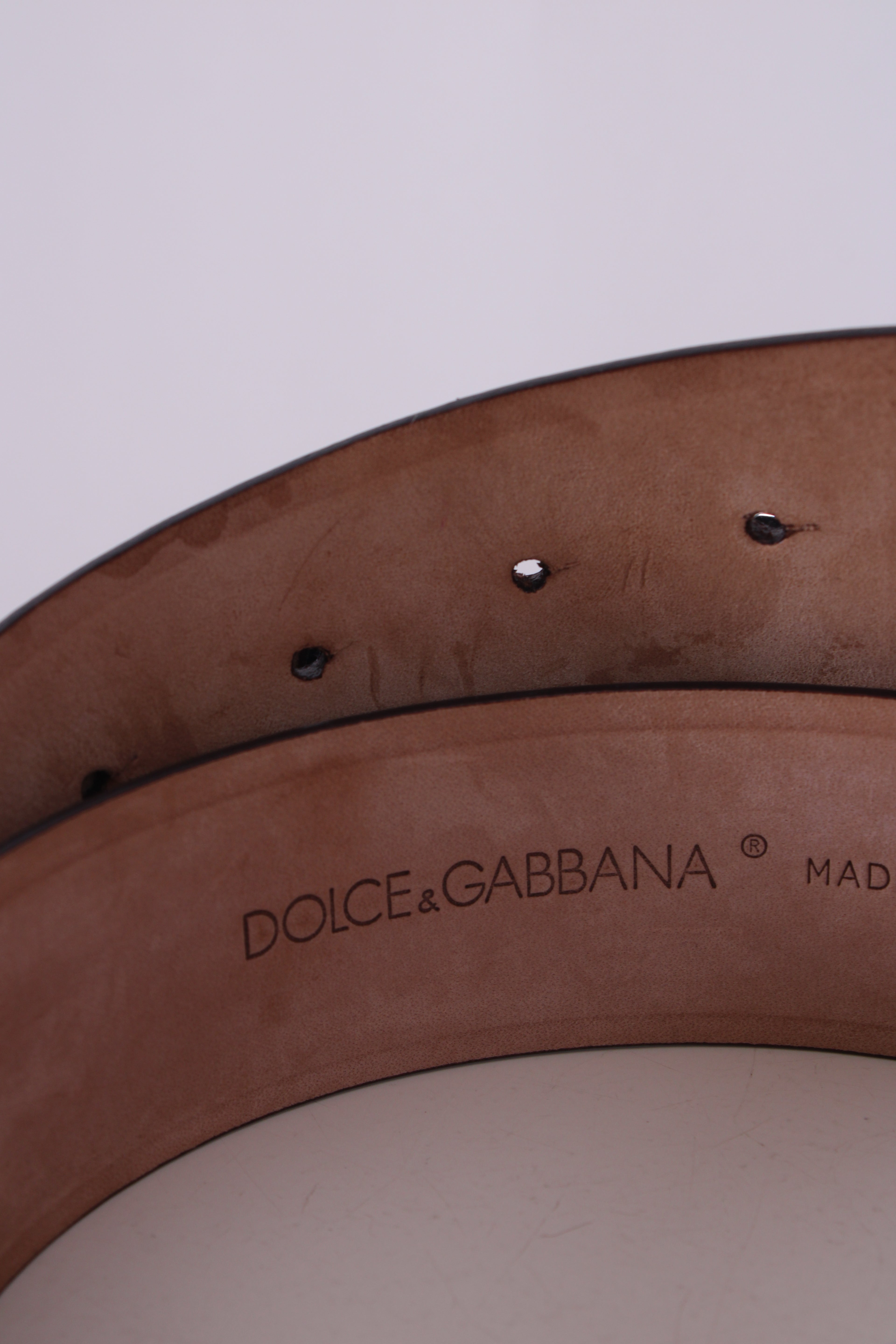 D&G Belt Blue 36inch