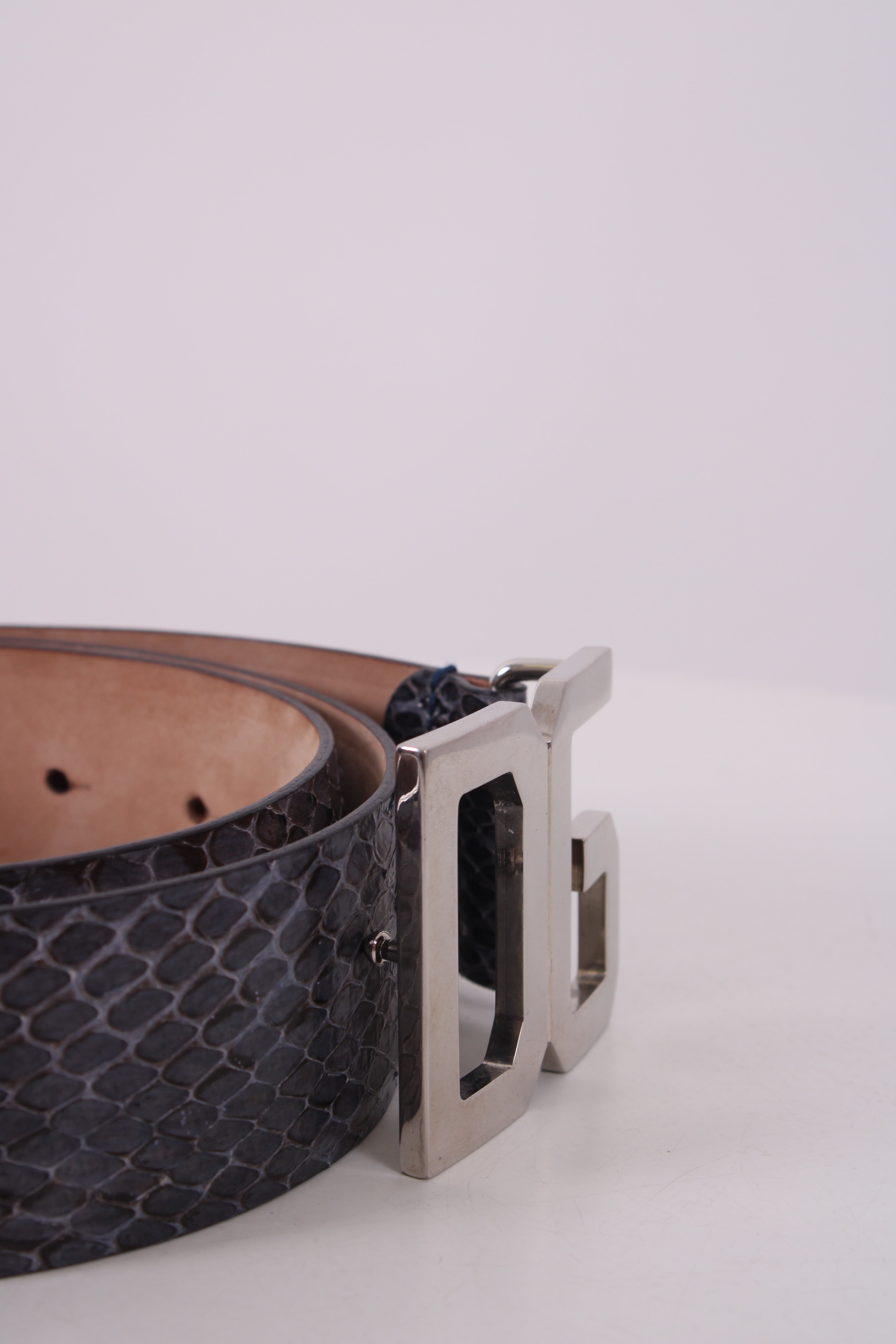 D&G Belt Blue 36inch