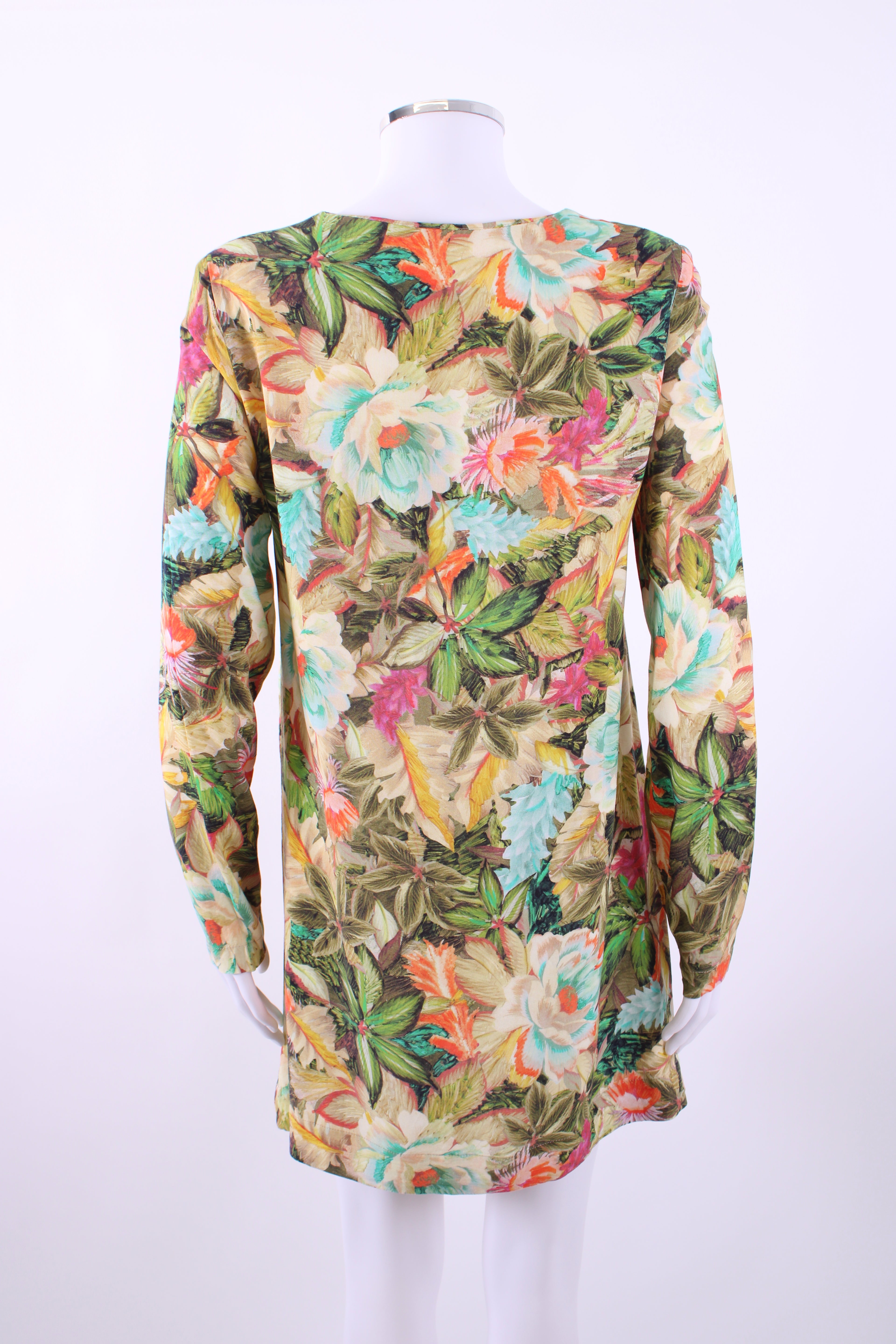 Farm Rio L/S Floral Dress Multi Coloured S