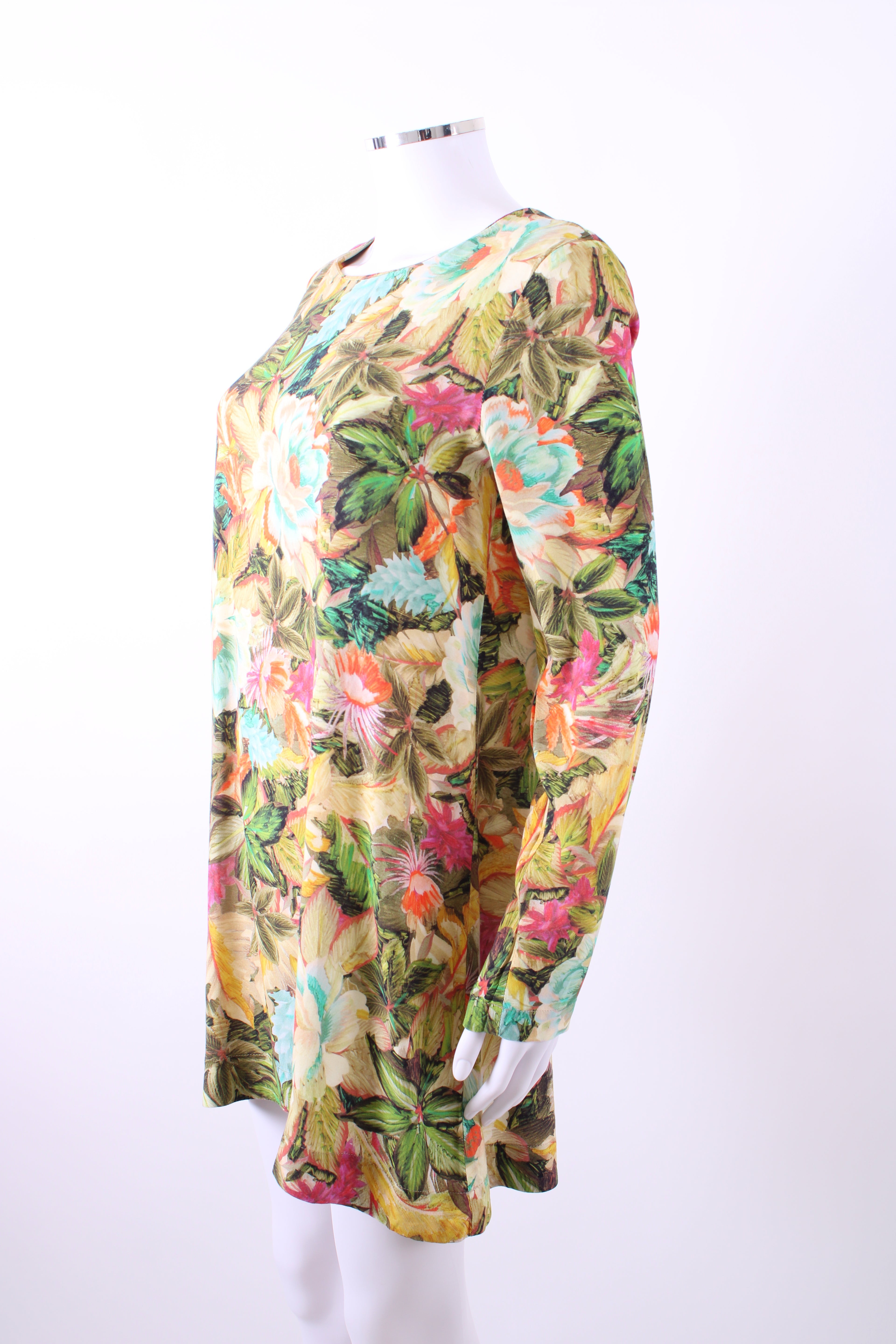 Farm Rio L/S Floral Dress Multi Coloured S