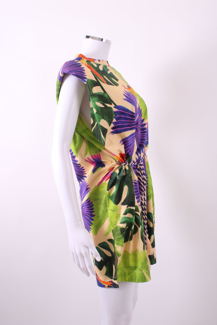 Farm Rio Macaw Mini Dress Multi S