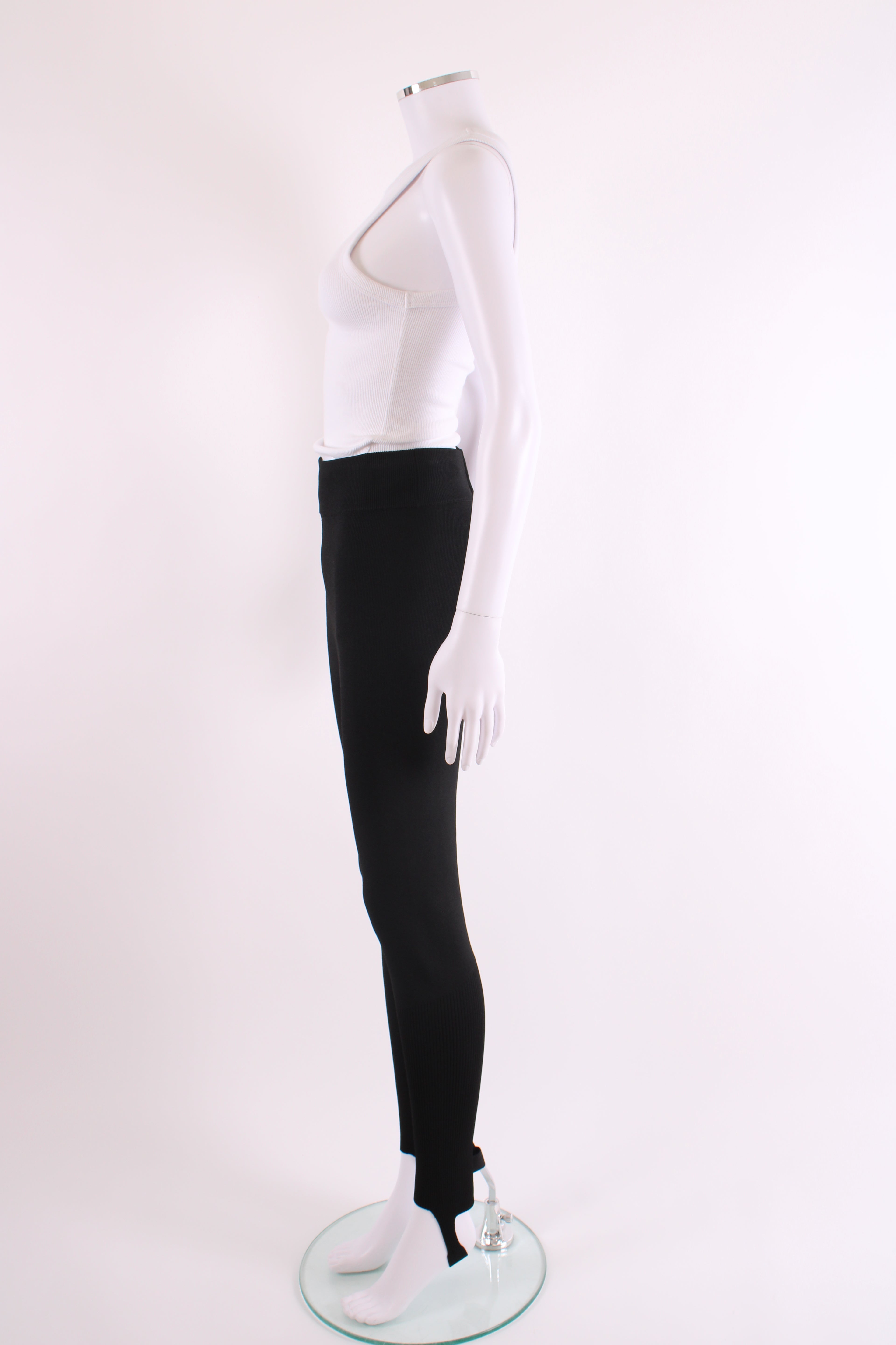 Victoria Beckham Stirrup Leggings Black M