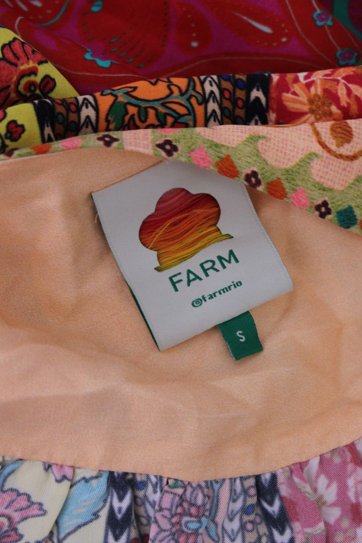 Farm Rio Cami Midi Dress Multi S