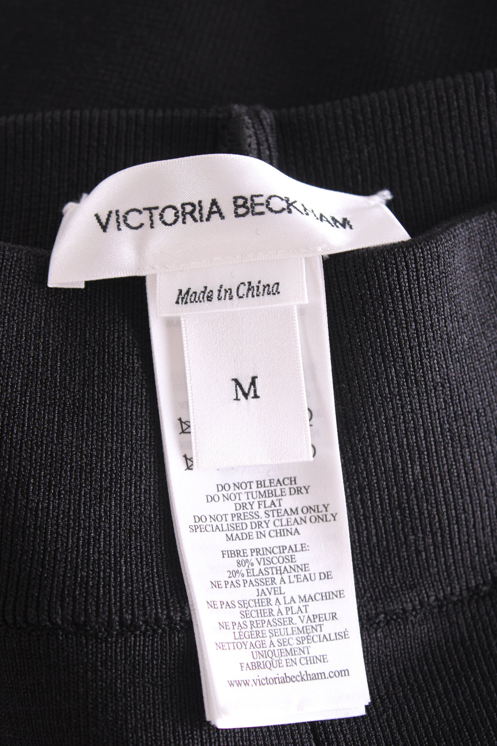 Victoria Beckham Stirrup Leggings Black M