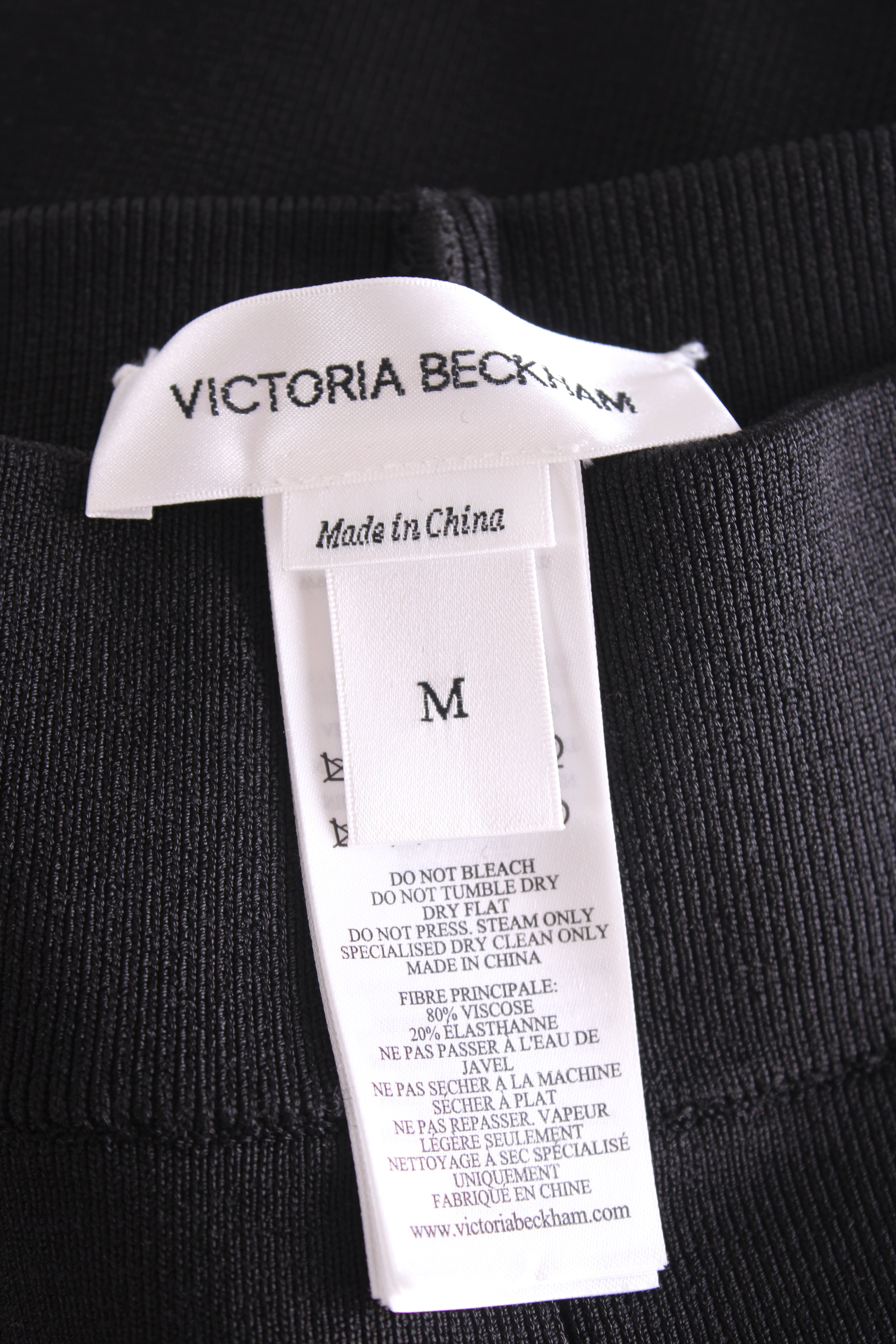 Victoria Beckham Stirrup Leggings Black M