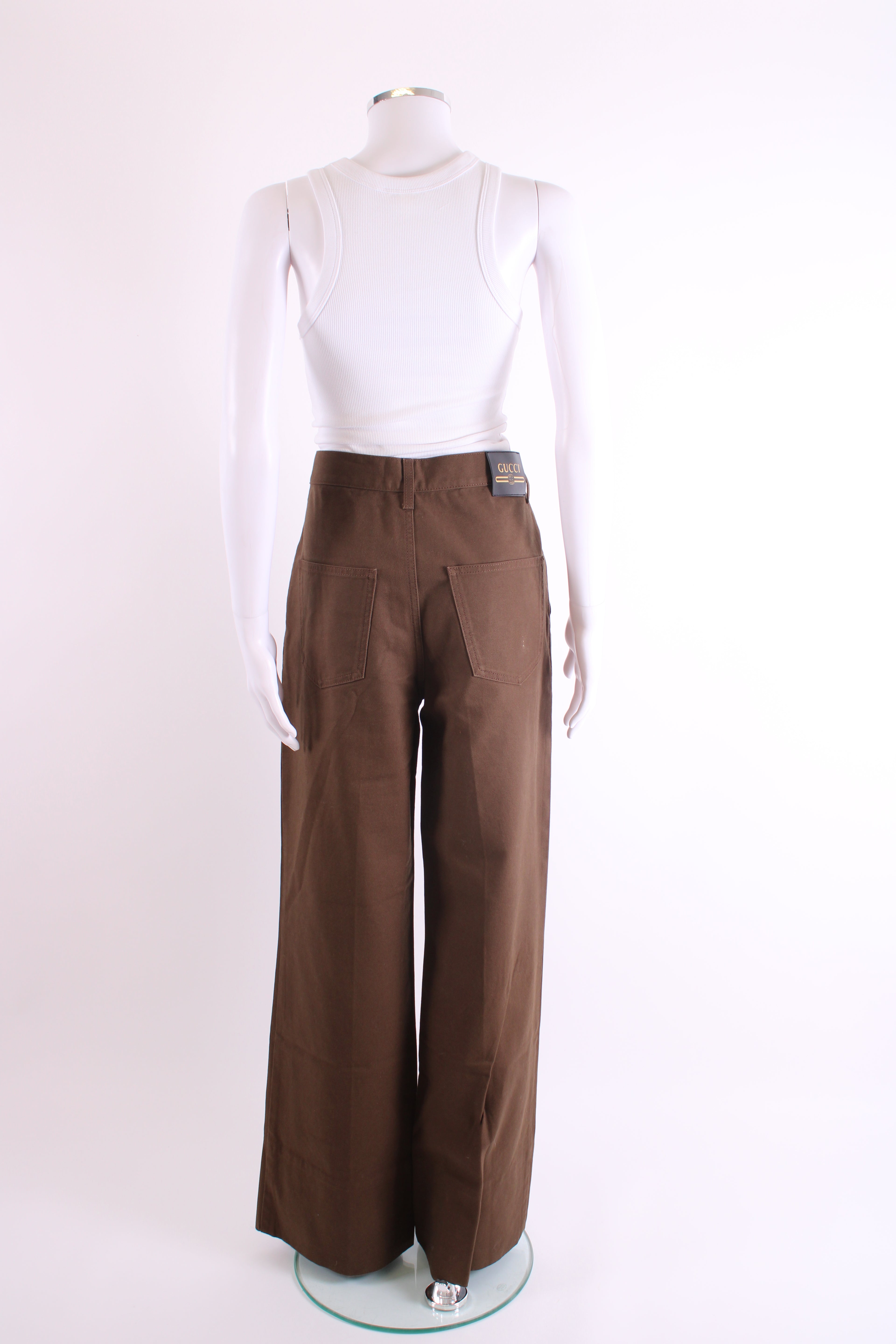 Gucci Trousers Brown 32