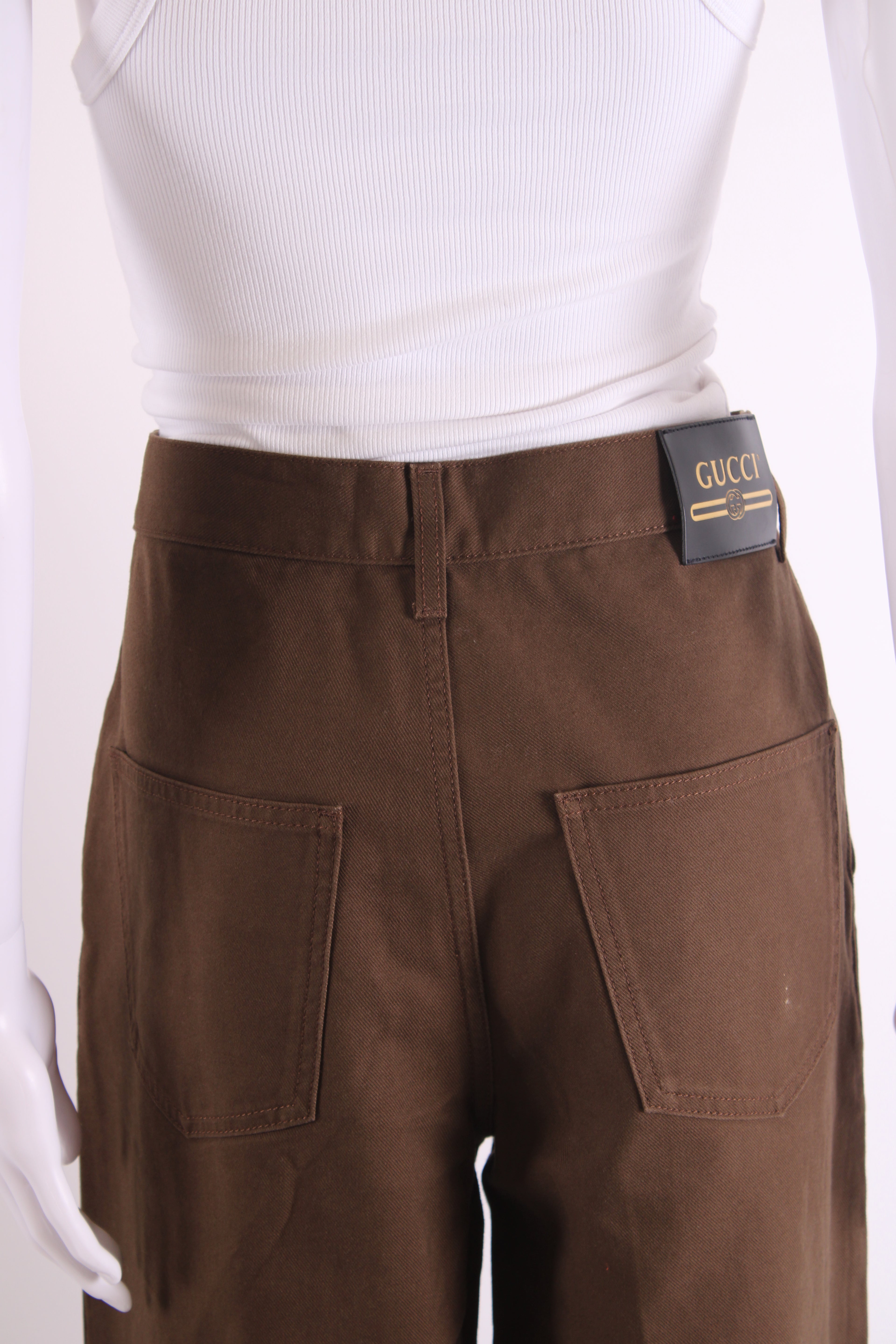 Gucci Trousers Brown 32